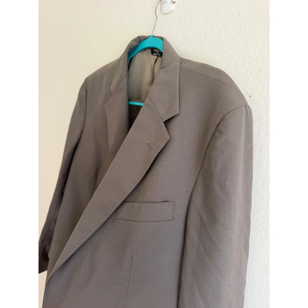 Polo University Club Ralph Lauren Mens Wool Blazer Brown Grey Sport Coat USA